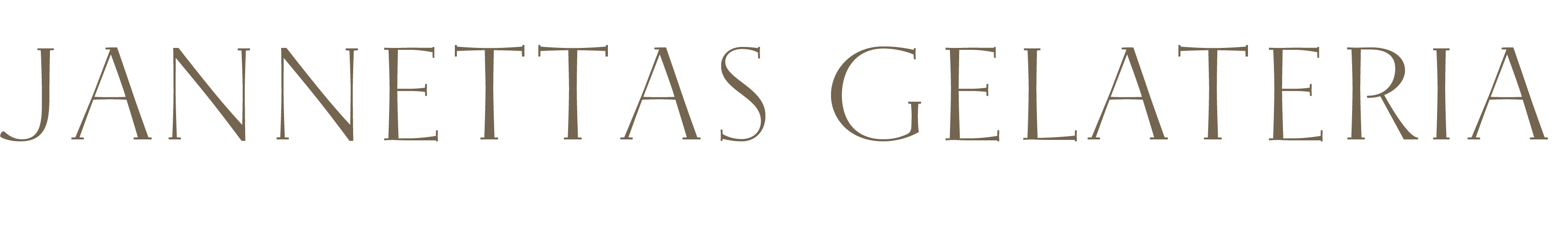 Jannettas Gelateria